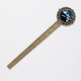thumbnail image 2 of Star Shark Book Markers: Lace Bookmark in Antique Bronze - a Thoughtful Gift for Book Lovers, 2 of 5