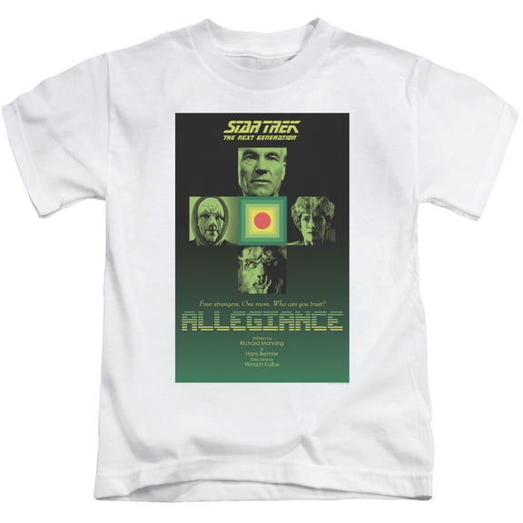 Star Trek Tng Season 3 Episode 18 Youth 18/1 T-Shirt White