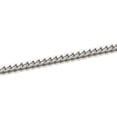 thumbnail image 2 of LoveBling 10k White Gold 6mm Solid Miami Cuban Link Chain Necklace with Secure Box Lock (18"), 2 of 6