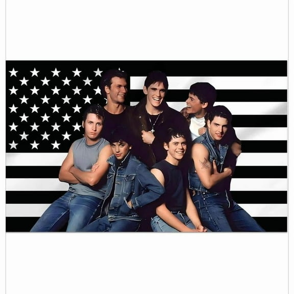The Outsiders Decorative Flag wall tapestry poster for college dorm cave bedroom living room office party decoration gift
