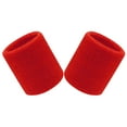 thumbnail image 6 of RENACLIPY 2-Pack Sports Wristbands Sweat Absorbing Elastic Breathable Wrist Support Bands for Running Fitness Red, 6 of 8