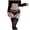 Black, variant on Tights Category Women Floral Lace Garter Belt Plus Size Mesh Suspender Belt Set with Metal Clips for Thigh Highs