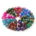 thumbnail image 3 of Juego de dados de varios lados para TRPG DND, accesorios, dados poliédricos para juegos de cartas de mesa, suministros, juguetes de entretenimiento de ocio, 3 of 4