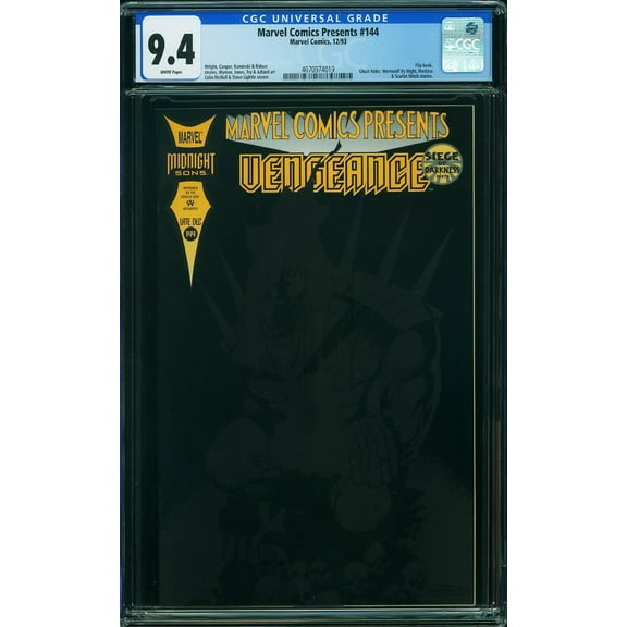 Marvel Comics Presents #144 - CGC 9.4 Comic Book