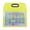 Yellow, variant on Colorful Dry Erases Pocket Sleeves for School Reusable Dry Erases Sleeve with Marker Holder Dry Erases Pocket Whiteboard