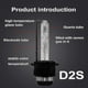 thumbnail image 3 of 2x HID Xenon Bulbs for Car - D2S/D2R, 35W/55W, 3000K - 12000K, 12V DC Replacement, 3 of 4