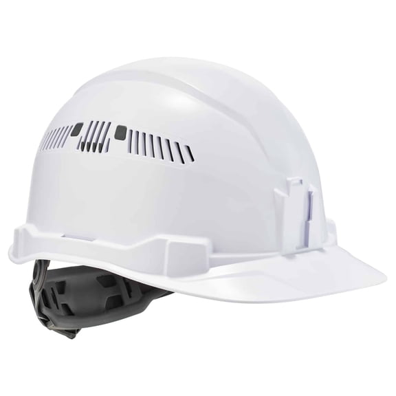 Ergodyne Skullerz® 8972 Class C Cap-Style Hard Hat with Ratchet Suspension, White