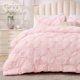 thumbnail image 1 of Juego de edredón BEDELITE Baby Pink Queen con 2 fundas de almohada, 3 piezas, 1 of 8