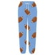 thumbnail image 3 of WILLBEST Pantalones Casuales para Mujer con Estampado de Rugby, Bolsillos Sueltos, Cintura Alta, Tiras En el Tobillo, para Un Estilo y Comodidad Diarios. Extra Grande, 3 of 3