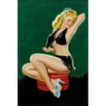thumbnail image 3 of Driben, Peter 13x18 Black Modern Framed Museum Art Print Titled - Mid-Century Pin-Ups - Beauty Parade - Uncovering Beauty, 3 of 5