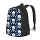 thumbnail image 1 of Fotbe white arrow Skull Mochila para Hombre y Mujer - Tela Oxford 600D Resistente - Mochila Impermeable de Gran Capacidad para Escuela, Viajes y Senderismo, 1 of 6