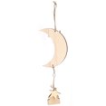 thumbnail image 3 of Listado de madera Decoración de Ramadán Colgante Forma de luna Adorno del festival Eid Mubarak, 3 of 8