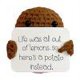thumbnail image 1 of Muñeco de punto de lana lindo y divertido Muñeca de patata positiva (Patata pequeña - Serie L), 1 of 3