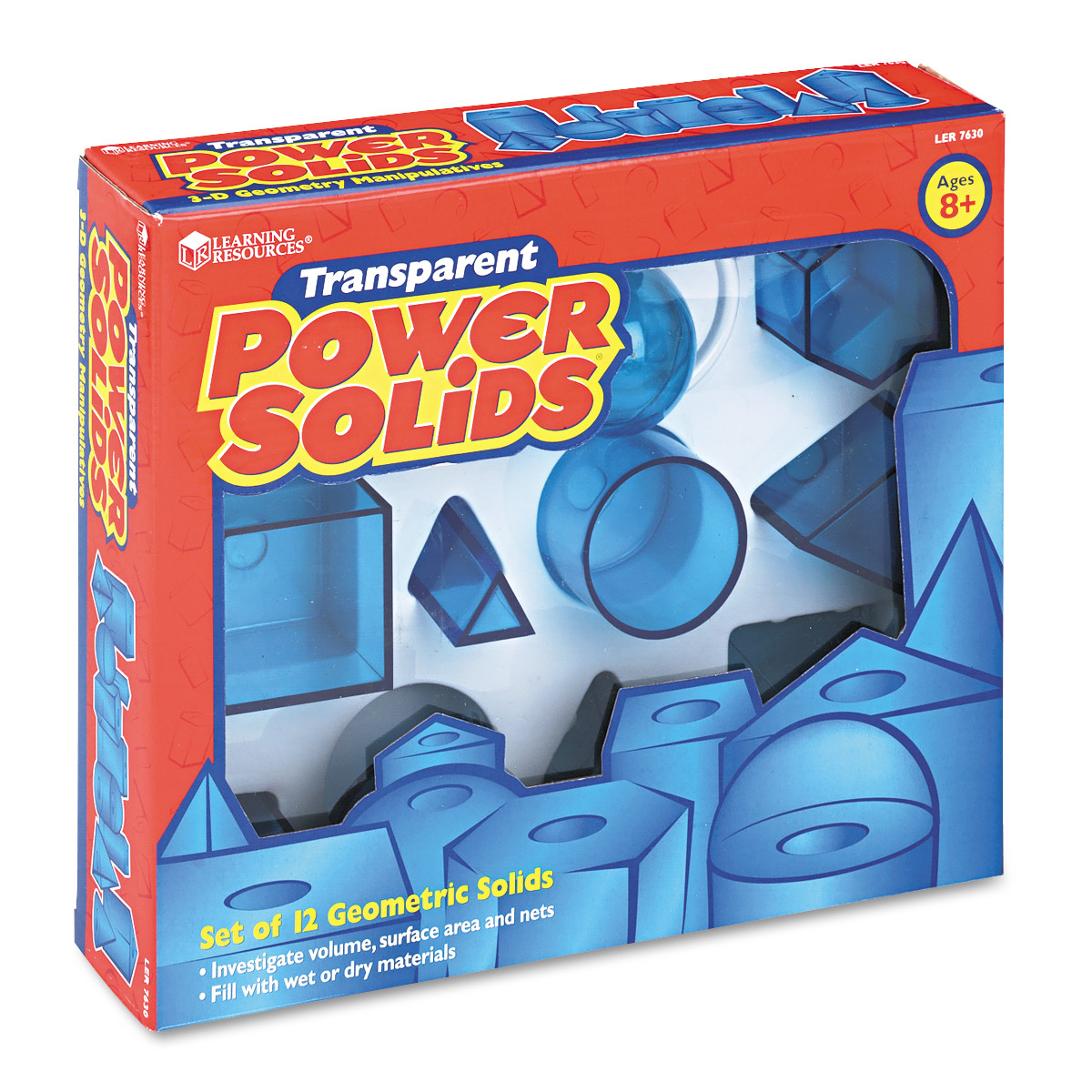 Learning Resources Power Solids, Science Manipulatives, for Grades 312