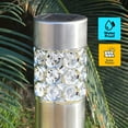 thumbnail image 7 of HYTX HY-SLED03-SL 4 Piece Waterproof, Color Changing & Stainless Steel Solar LED Outdoor Decorative Pathway Lights, 7 of 7