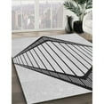 thumbnail image 3 of Ahgly Company Machine Washable Indoor Rectangle Transitional Platinum Gray Area Rugs, 3' x 5', 3 of 7