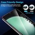 thumbnail image 5 of Samsung Galaxy S23 FE 5G Screen Protector, Takfox HD Clear Tempered Glass, Easy Installation, Touch Sensitive, Scratch Resistant, Bubble-Free for Galaxy S23 FE 5G Glass Screen Protector, 5 of 9