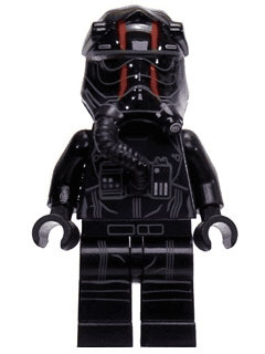 LEGO Star Wars First Order TIE Pilot, Two Red Stripes on Helmet (75179) Minifigure - Walmart.com