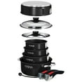 thumbnail image 3 of Magma 10 Pc Induction Cookware Set w/ Nonstick Enamel Finish, Black, 3 of 5