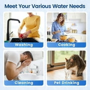 Vortopt Q5-C2 Under-Sink Water Filter System, 19000 Gallons Capacity, 12 to 24 Months Filter Life