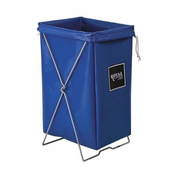 Royal Basket Trucks Steel/Vinyl Hamper Kit Blue G00-BBX-HBK