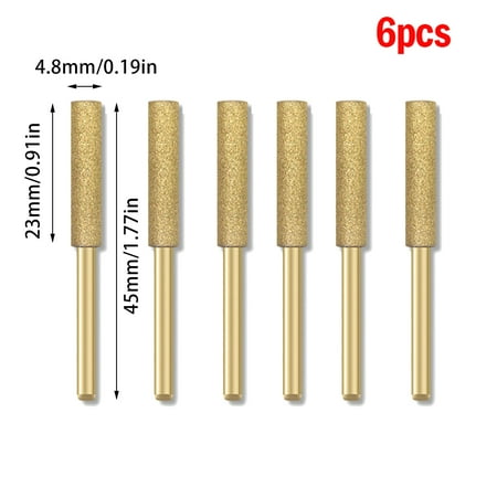 

WCIC Diamond Grinding Cutting Burr Set Drill Bits Rotary Tool Grinder Tool