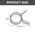 thumbnail image 3 of 200 pcs Irrigation Hose Clamp Garden Hose Clamps Stainless Steel Hose Clips, 3 of 6