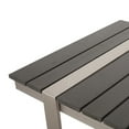 thumbnail image 2 of Socorro Aluminum Outdoor 7-Piece Dining Set, Gray and Silver, 2 of 11