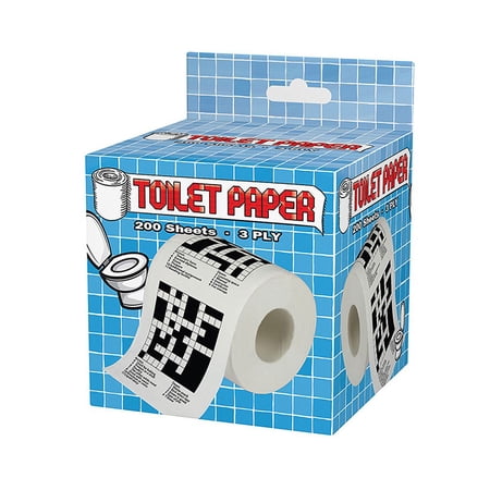 Cross Word Toilet Paper