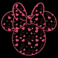 thumbnail image 2 of Boy's Mickey & Friends Mickey and Friends Minnie Heart Silhouette  Graphic Tee Black Large, 2 of 5