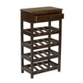 thumbnail image 4 of 20 Bottle Vino Wine Stand With Drawer, 4 of 5