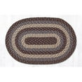 thumbnail image 1 of 20 x 30 in. Braided Oval Rug - Blue, 1 of 1