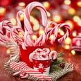thumbnail image 5 of 24Ct Slightly Broken Candy Cane Spoons Peppermint Flavored Edible Hard Christmas Spoon- Candies for Hot Chocolate Marshmallow Party Gourmet Favors Holiday Decor Stocking Stuffer (4 Boxes of 6-Ct Pack), 5 of 7