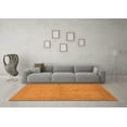 thumbnail image 3 of Ahgly Company Indoor Rectangle Oriental Orange Industrial Area Rugs, 7' x 9', 3 of 4