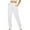 White, variant on Outfmvch Cargo Pants Women Cargo Sweatpants For Women Women Casual Solid Pants Elastic Mid Waist Pockets Lady Long Loose Pants Womens Sweatpants Black L