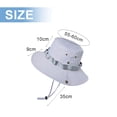 thumbnail image 2 of 1 Montañismo al aire libre, pesca y otros sombreros deportivos, visera para el sol, sombrero de pescador con protección solar transpirable, 2 of 5