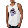 thumbnail image 2 of Wild Bobby Trippy Happy Face Men Tank Top, 2 of 6