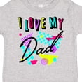 thumbnail image 4 of Inktastic I Love My Dad 80s Retro Style Boys or Girls Toddler T-Shirt, 4 of 5