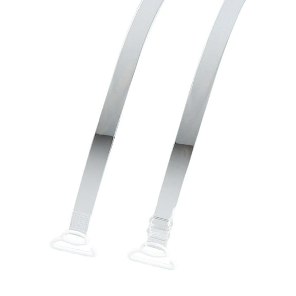 Super Thin Clear Bra Straps 1 Pair Anti Slip TPU Adjustable Removable Bra Straps For Strapless Outfits And Formal Wear