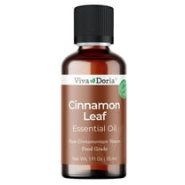 Viva Doria Cinnamon Leaf Essential Oil, 100% Pure, Natural Cinnamon Essential Oil, Undiluted, for Aromatherapy | Food Grade, 30 mL (1 Fluid Ounce)