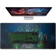 thumbnail image 2 of Large Gaming Mouse Pad XXL Extended Mat Desk Pad Mousepad Long Non-Slip Rubber Mice Pads Stitched Edges for Home and Office 35.4" x15.7"x0.1" Sttarcraft, 2 of 6