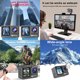 thumbnail image 4 of Cámara de acción 6K 5K60FPS 4K60FPS 50MP 2,0 "Touch LCD EIS pantalla Dual WiFi 170D impermeable 30M 5X Zoom cámara deportiva con control remoto, 4 of 4