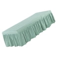 thumbnail image 1 of fastboy Jupe de Table de Massage SPA Couverture de Lit de Beauté Drap en Lin Vert Clair, 1 of 8