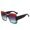 Multicolor, variant on European and American fashion sunglasses retro three-color bee show sunglasses sunglasses-Tea+Tea Slices