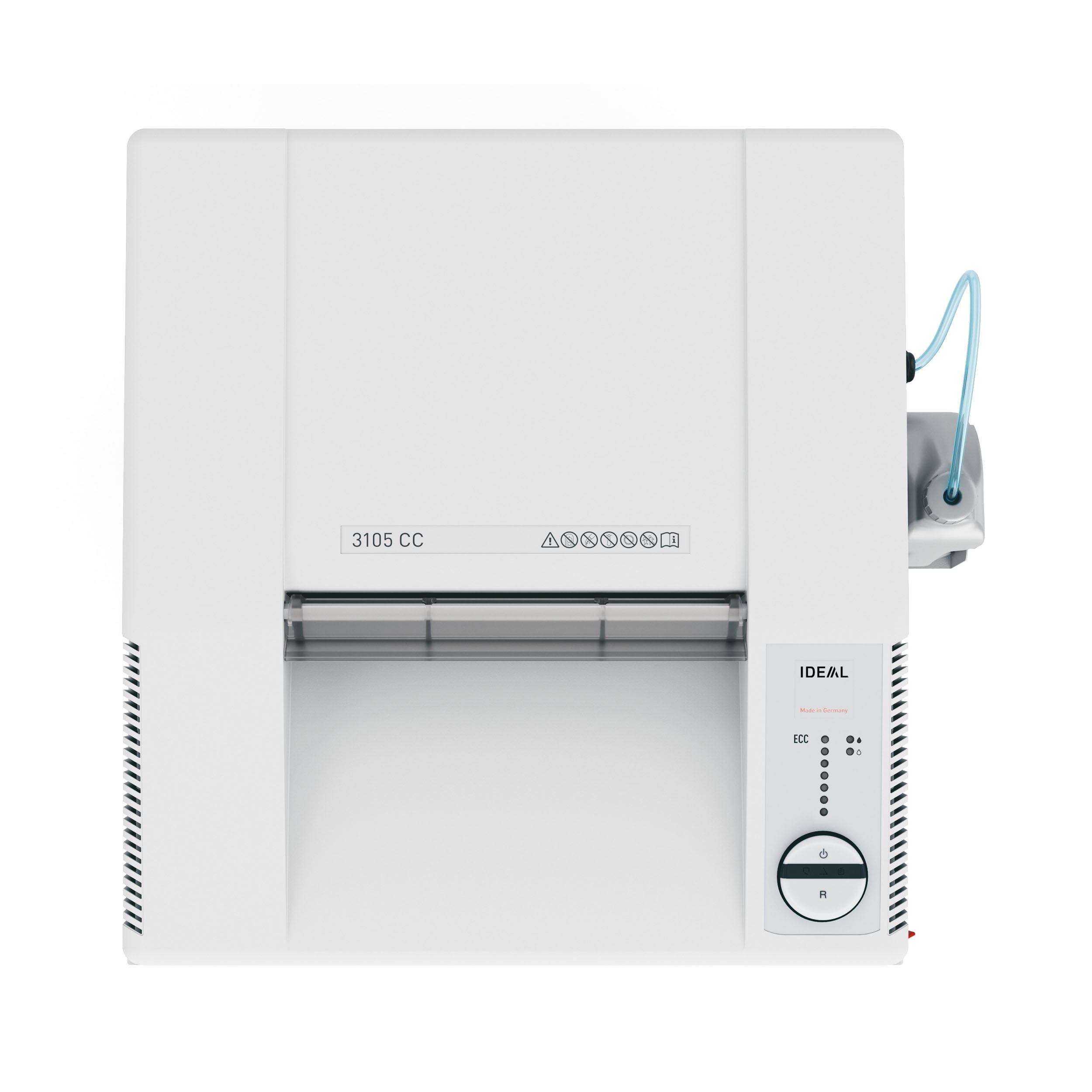 IDEAL 3105 Cross-Cut Commercial Office Paper Shredder with Automatic Oiler, Made in Germany, Continuous Operation, 24 to 26 Sheet Feed Capacity, 37-Gallon Bin, Versatile, P-5 Security
