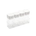 thumbnail image 4 of Contenant à Épices Boîte de Rangement pour Condiments Pots à Épices Bouteilles Contenant à Condiments Compact Portable Transparent pour Cuisine Maison, 4 of 6