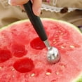 thumbnail image 6 of Creative Melon Baller Scoop,Stainless Steel Double Ended Headed Fruit Ice Cream Ball Spoon,Fruit Platter Ball Scooper for Watermelon/Ice Cream/Fruits/Sorbet/Meatball Summmer Must Have, 6 of 9