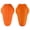 Knee pads-Orange, variant on Motorbike Jackets Insert Knee Elbow Pads Motorcycle Elbow/Knee Protections Pad Breathable Pad Insert Armors Equipment