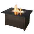 thumbnail image 1 of Endless Summer Table de Feu Rectangulaire à Gaz LP 40,000 BTU, Marron/noir, 1 of 11