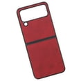 thumbnail image 3 of Étui de Protection Anti-Rayures, Coque de Téléphone à Écran Pliant Incision Précise pour Non Slip Rouge, 3 of 8